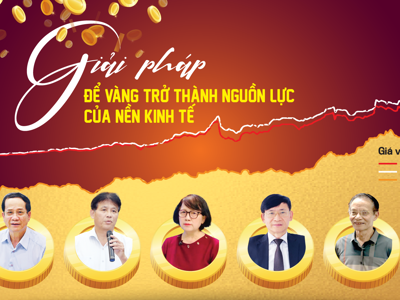 Giải pháp để vàng trở thành nguồn lực của nền kinh tế