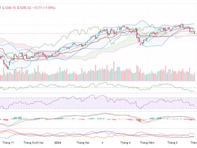 Nếu cầu bắt đáy không xuất hiện, VN-Index có thể sẽ tiếp tục lùi xuống vùng 1.220 – 1.235