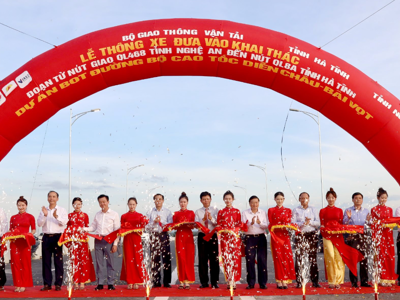 Khai thác 19km đoạn Diễn Châu - Bãi Vọt, "mảnh ghép" cuối hoàn thiện cao tốc Bắc - Nam giai đoạn 1