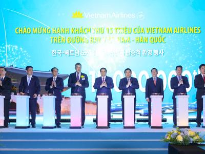 Vietnam Airlines ghi dấu mốc 30 năm đường bay Việt Nam - Hàn Quốc