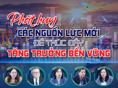 Phát huy các nguồn lực mới để thúc đẩy tăng trưởng bền vững