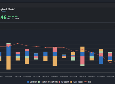 Nhà đầu tư cá nhân lại mua ròng, gom toàn cổ phiếu bất động sản