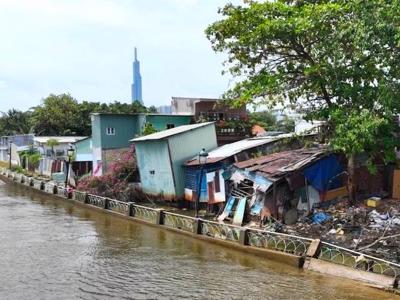 TP.HCM: Tăng cường quản lý nhà trên, ven kênh, rạch