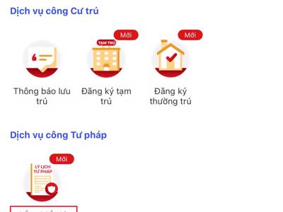 Mở rộng thí điểm cấp Phiếu lý lịch tư pháp qua VNeID trên toàn quốc từ 1/10