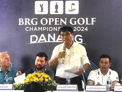 144 gôn thủ tham gia tranh tài Giải BRG Open Golf Championship Danang 2024