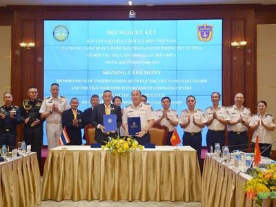 Vietnam and Thailand ink MoU on maritime law enforcement cooperation