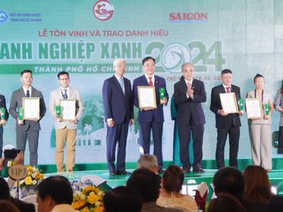 98 doanh nghiệp đạt danh hiệu Doanh nghiệp xanh TP.HCM năm 2024