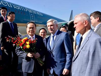 Những hoạt động đầu tiên của Chủ tịch Quốc hội Trần Thanh Mẫn tại Liên bang Nga