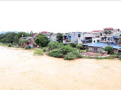 Thái Nguyên tiếp tục cho học sinh nghỉ học để tránh lũ
