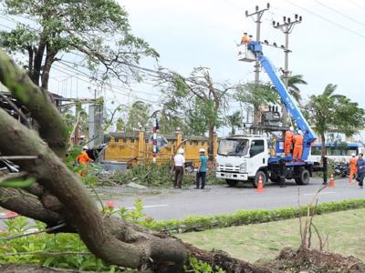 3 tỉnh, thành phố đã cơ bản được cấp điện trở lại