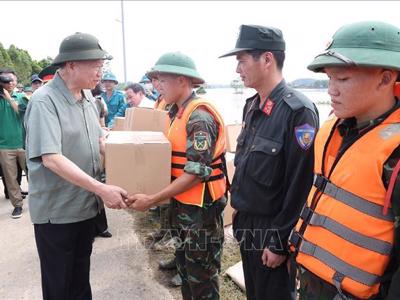 Tổng Bí thư, Chủ tịch nước Tô Lâm kiểm tra công tác phòng, chống lụt bão tại Tuyên Quang