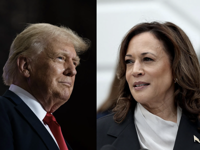 Khả năng trúng cử tổng thống của bà Harris đã vượt ông Trump