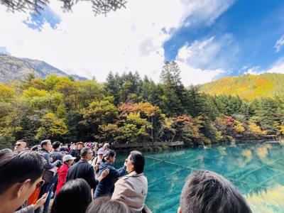 Tour mùa thu đi Trung Quốc hút khách Việt