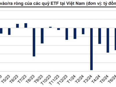 Hiệu suất tăng trưởng khá, các quỹ ETF vẫn bị rút ròng 719 tỷ đồng trong tháng qua 