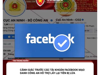 Mạo danh công an hỗ trợ lấy lại tiền bị lừa trên mạng xã hội