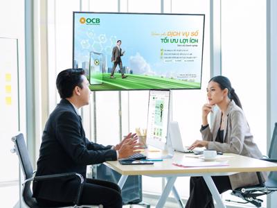 OCB ra mắt chương trình “Hoàn phí dịch vụ số - Tối ưu lợi ích” dành cho doanh nghiệp 