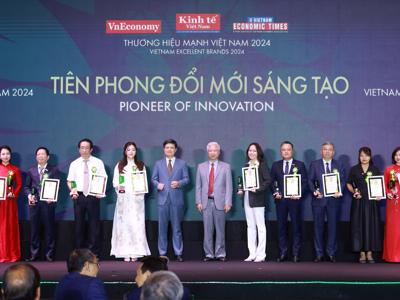 DNSE tiếp tục đạt Top 10 Thương hiệu mạnh - Tiên phong đổi mới sáng tạo 2024