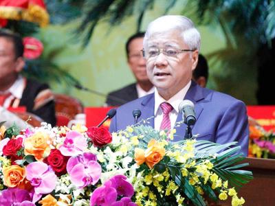 Ông Đỗ Văn Chiến giữ chức Chủ tịch Ủy ban Trung ương Mặt trận Tổ quốc Việt Nam khóa X