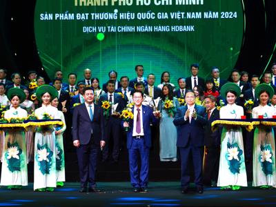 HDBank được vinh danh “Thương hiệu Quốc gia 2024”