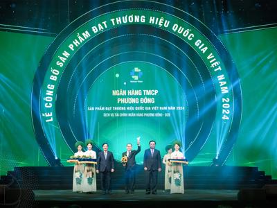 OCB được vinh danh “Thương hiệu Quốc gia” lần thứ 3 liên tiếp