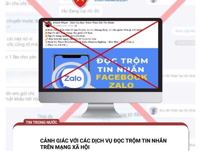 Cảnh giác dịch vụ giám sát tài khoản mạng xã hội, các hình thức giả mạo cuối năm