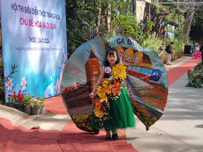 Hội thi thời trang hoa chào mừng Festival Hoa Đà Lạt