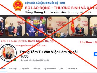 Giả mạo chữ ký Bộ trưởng để lừa người muốn đi lao động nước ngoài