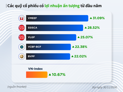 Năm 2024 có phải một năm “ấm túi” của nhà đầu tư quỹ mở?