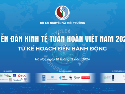 [Trực tiếp]: Diễn đàn Kinh tế tuần hoàn Việt Nam năm 2024