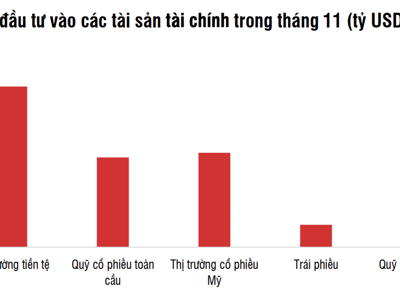 Dòng vốn toàn cầu đổ vào cổ phiếu Mỹ cao nhất 4 năm, nhưng Việt Nam lại bị rút ồ ạt 