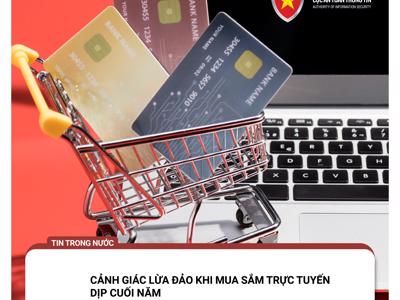 Nhiều chiêu trò lừa đảo mua sắm trực tuyến, giả mạo website cuối năm