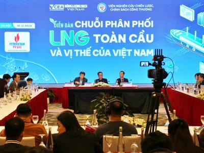 Việt Nam có tiềm năng lớn trong chuỗi phân phối LNG toàn cầu