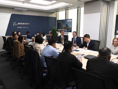 Boeing muốn đẩy mạnh hợp tác đầu tư với Việt Nam