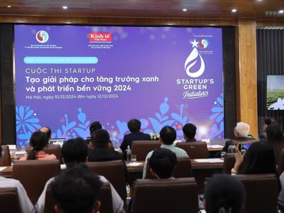 Cơ hội cho các startup thúc đẩy giải pháp cho tăng trưởng xanh và phát triển bền vững 