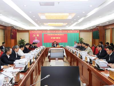 Ủy ban Kiểm tra Trung ương đề nghị kỷ luật Bí thư Tỉnh ủy Vĩnh Phúc Dương Văn An
