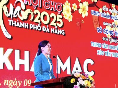 Hơn 250 gian hàng tham gia Hội chợ Xuân thành phố Đà Nẵng 2025