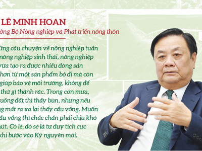 Bộ trưởng Lê Minh Hoan: Nông nghiệp cần vươn tới giá trị cao hơn