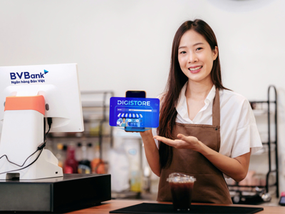 Tiểu thương an tâm với giải pháp tài chính từ BVBank dịp Tết 