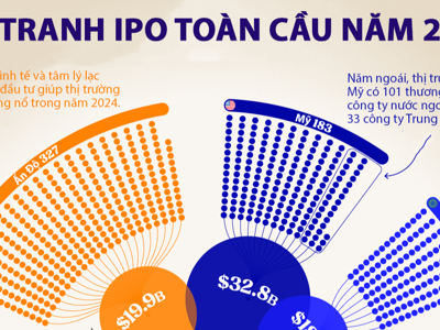 Bức tranh IPO toàn cầu năm 2024, Ấn Độ dẫn đầu về số lượng