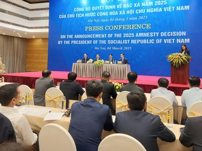 Công bố quyết định đặc xá năm 2025, bảo đảm quyền bình đẳng cho tất cả công dân