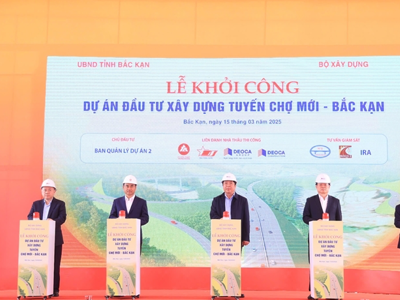Khởi công cao tốc Chợ Mới - Bắc Kạn với tổng mức đầu tư hơn 5.700 tỷ đồng