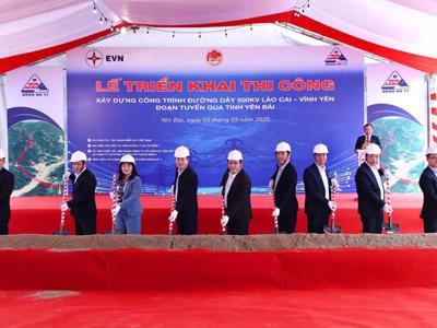 Dự án đường dây 500kV Lào Cai – Vĩnh Yên nguy cơ chậm tiến độ nếu không bàn giao hành lang tuyến trước 30/4 