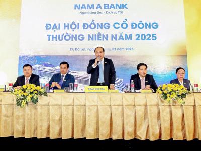 Nam A Bank tăng vốn điều lệ lên hơn 18.000 tỷ đồng, phát hành 2.000 tỷ đồng trái phiếu chuyển đổi