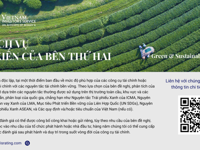 Trái phiếu xanh: Tiêu chuẩn hoá và đa dạng hoá sự tham gia của các tổ chức để phát triển bền vững
