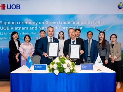 UOB Việt Nam tài trợ tín dụng thương mại xanh cho NAVICO để thúc đẩy nuôi trồng thủy sản bền vững