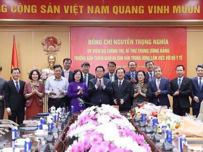 Tập trung xây dựng, hoàn thiện nhiều dự án luật trong lĩnh vực y tế 