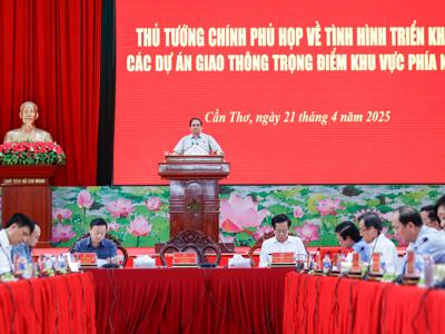 Thủ tướng: Đồng bằng sông Cửu Long phấn đấu có ít nhất 1.300 km cao tốc vào năm 2030