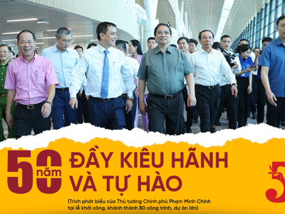 50 năm đầy kiêu hãnh và tự hào