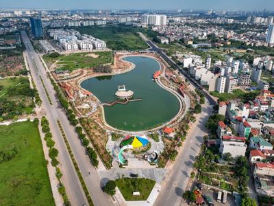 Hà Nội xây thêm công viên, hồ tại quận Long Biên