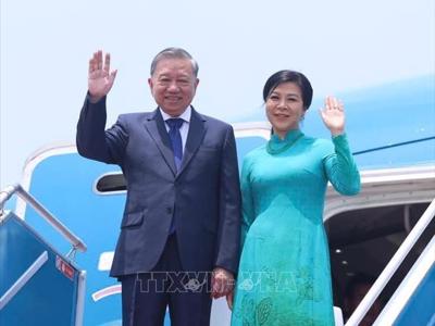 Tổng Bí thư Tô Lâm lên đường thăm cấp Nhà nước Kazakhstan, Azerbaijan, Belarus và thăm chính thức Nga